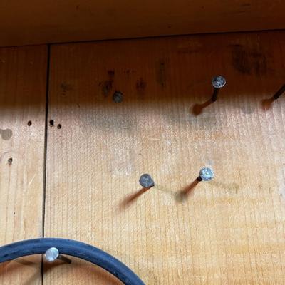 Wall Hanging Tool Box With Tools 