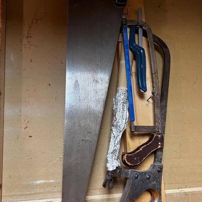 Wall of Saws: Tree, Meat, Hand All the Saws 