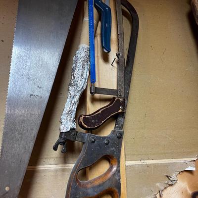 Wall of Saws: Tree, Meat, Hand All the Saws 