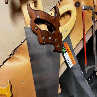 Wall of Saws: Tree, Meat, Hand All the Saws 