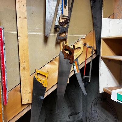 Wall of Saws: Tree, Meat, Hand All the Saws 