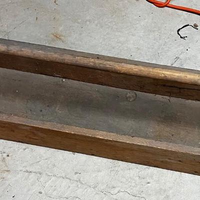 Wood Tote for Carpenter