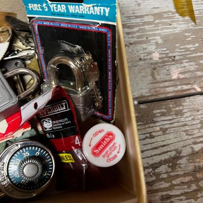 Old Keys,  Pad Lock and Combo locks. 