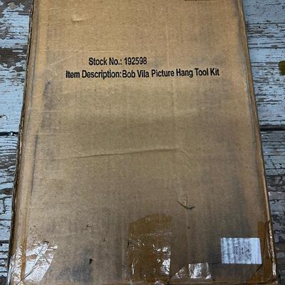 NEW Bob Villa Picture Hanging Kit
