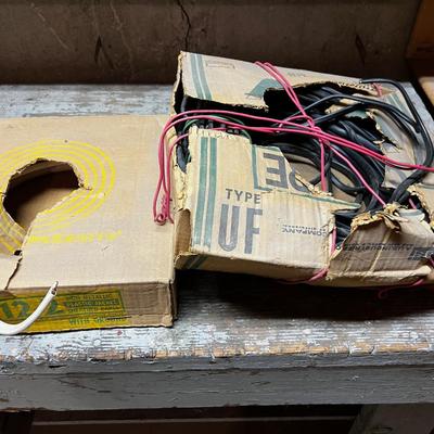 2 Partial Boxes of 12 -2 Electrical Wire 