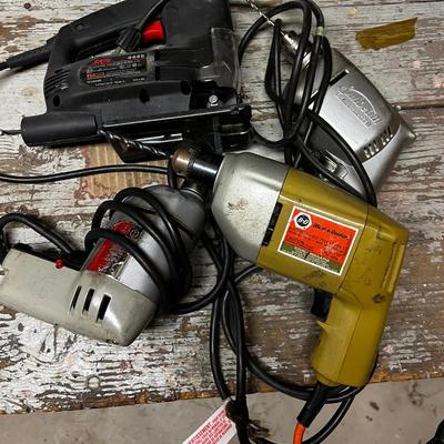 Electric Drills and A Jig Saw