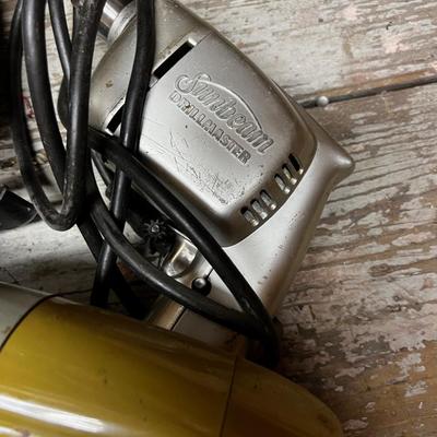 Electric Drills and A Jig Saw