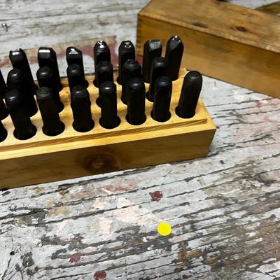 Quarter Inch Letter Punch Set 