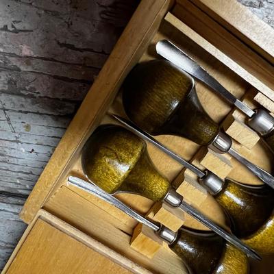 Small Set of Wood Working Chisels 