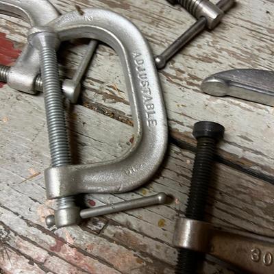 C Clamps 10 Mostly 3" 