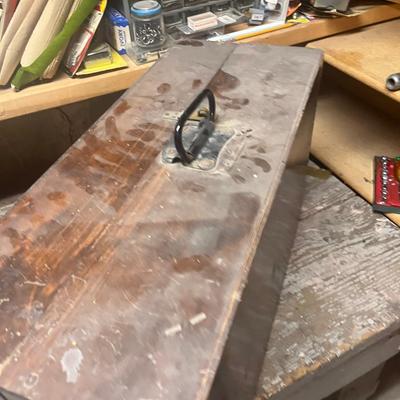 Great - Wood Carpenters Tool Box 