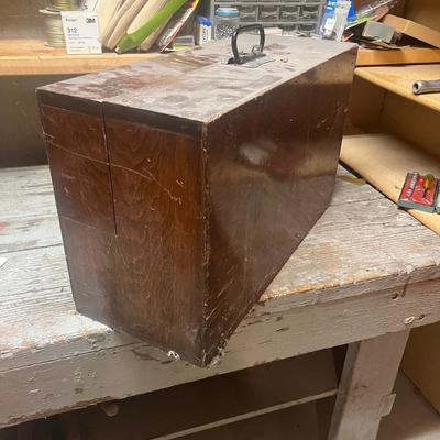 Great - Wood Carpenters Tool Box 