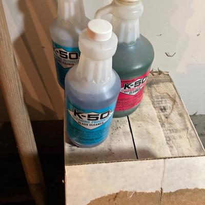 2 Cases of Glass Cleaner K50, NEW 