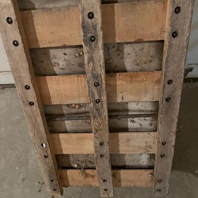 Another Walgreen Canvas Wood Slides Crate