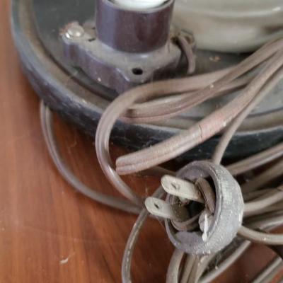 Antique Saint Roch light with chips