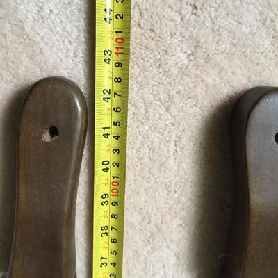 Oversize MCM fork and spoon 42" long