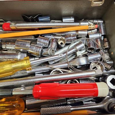 Kennedy Kits Tool Box Style #20 Loaded with Tools See pics