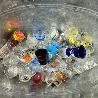 Barware Buckets, Coasters, Ice Bucket  Loaded with shot glasses