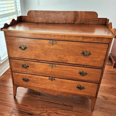 Lot #164  Period American Heppelwhite Style Dresser - ca. 1780's