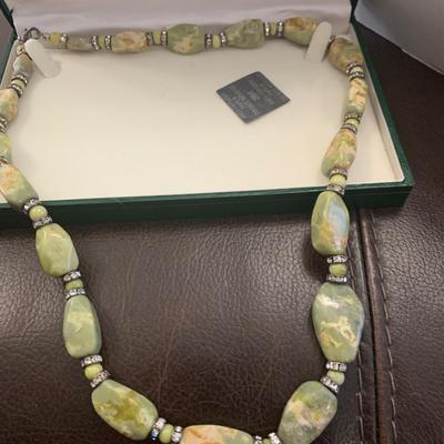 Connemara Marble Necklace In Box