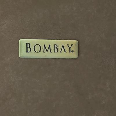 BOMBAY ~ 2-Tier Pedestal Side Table