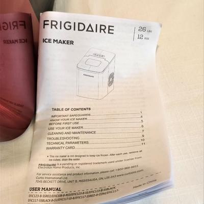 Lot #168  FRIGIDAIRE Portable Ice Maker