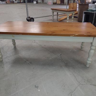 Solid Wood Display or Retail Table 72