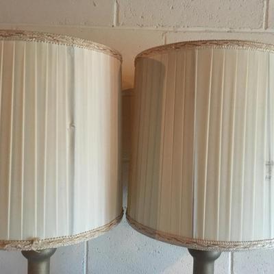 Tall MCM lamps set