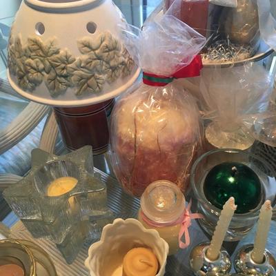 Huge candle assortment