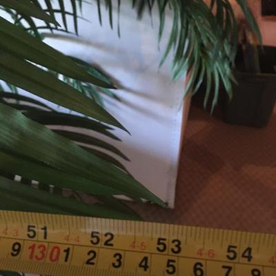 Artificial potted palm