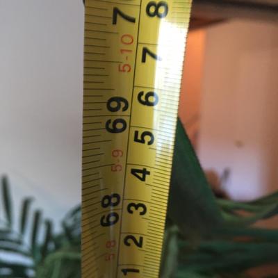 Artificial potted palm