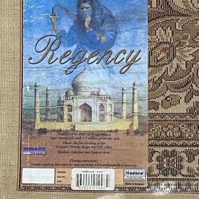 REGENCY ~ Burgundy & Tan Area Rug