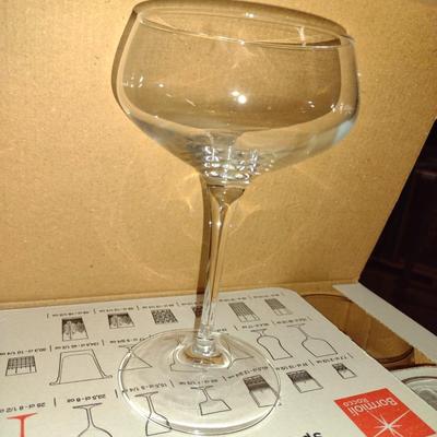 2 Boxes of Bormioli Wine Glasses 6 Doz.