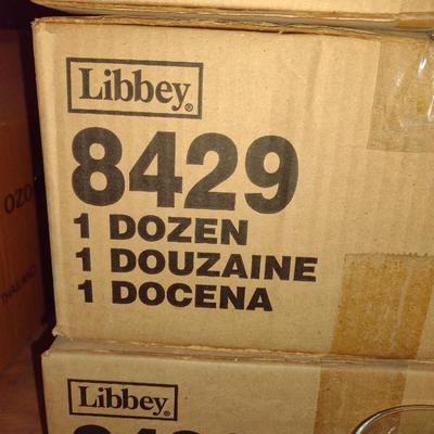 6 Boxes of Libbey #8429 Drinking Glasses 6 Doz. Total