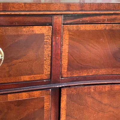 LOT 102R:Vintage Mahogany Fancher Furniture Co.Buffet