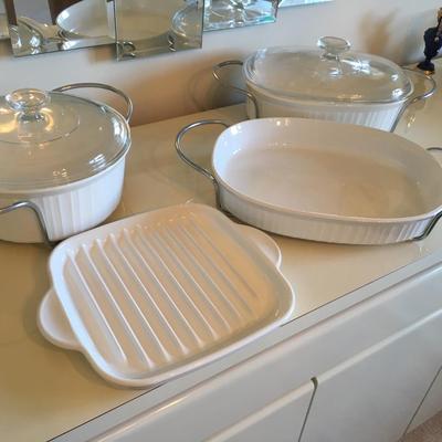 Corning ware casserole assortment