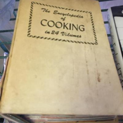 Large vintage cookbook collection
