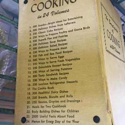 Large vintage cookbook collection