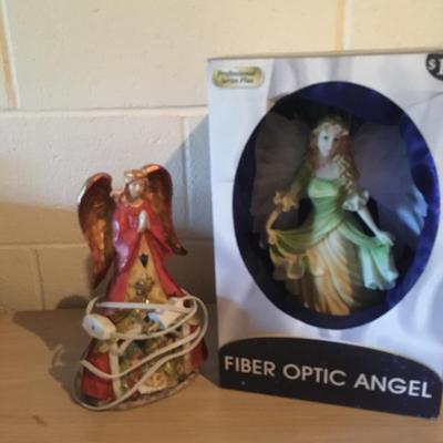 Set of Christmas angels