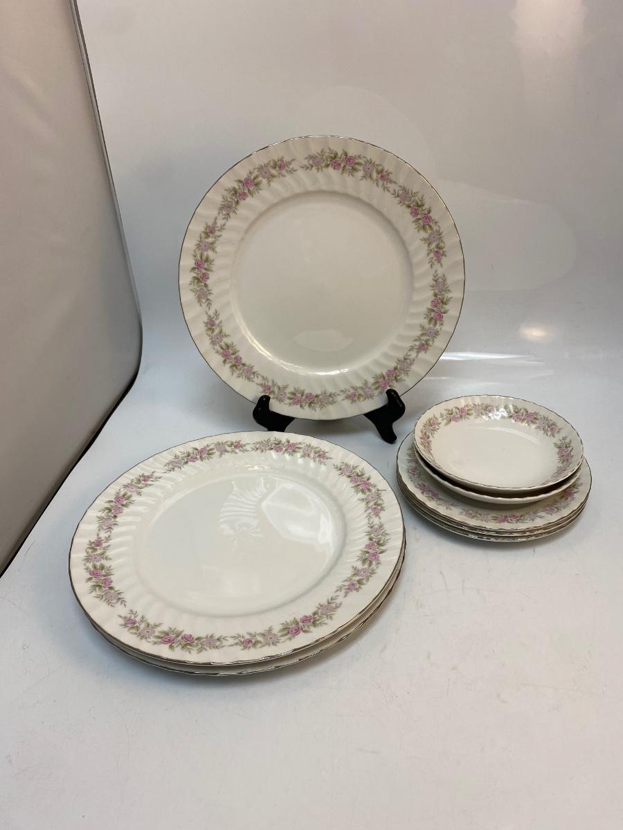 Vintage Pink Floral Teahouse Rose Dansico Collection Fine China