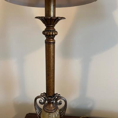 Two Elegant Tall Lamps (BR-MK)