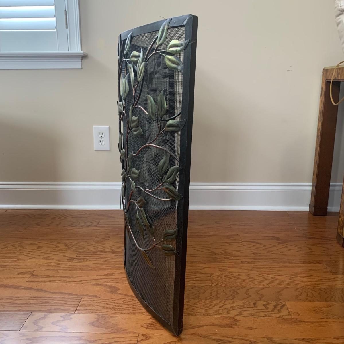 Custom Metal Fireplace Screen By GARZAMADE LLC