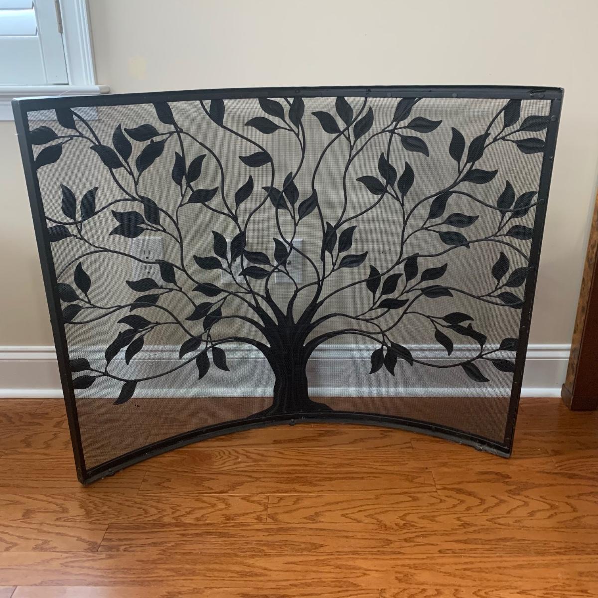 Custom Metal Fireplace Screen By GARZAMADE LLC