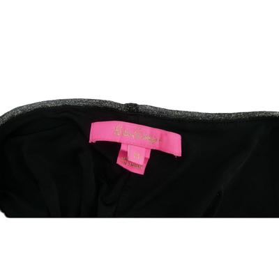 Lilly Pulitzer Black and Gold Dress M