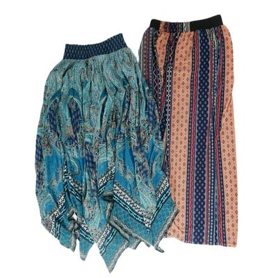 2 pcs Bohemian Style Women's Bottoms S