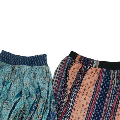 2 pcs Bohemian Style Women's Bottoms S