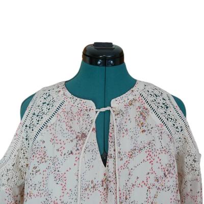 Cold Shoulder Blouse M