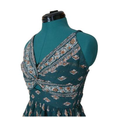 Teal Summer Top M