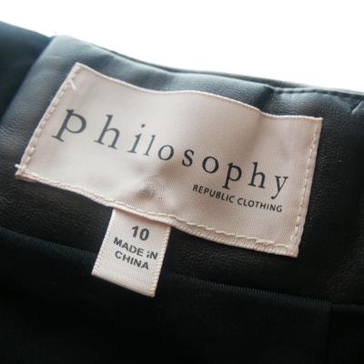 NEW Faux Leather Skirt 10 