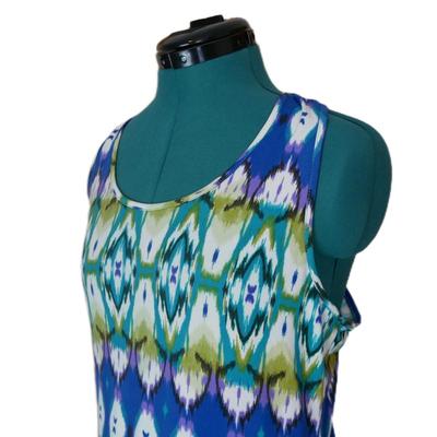 Patterned Maxi Dress L